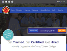 Tablet Screenshot of hmi.edu